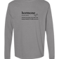 Hormone - Comfort Colors - Heavyweight Long Sleeve Tee - Neutral Colors