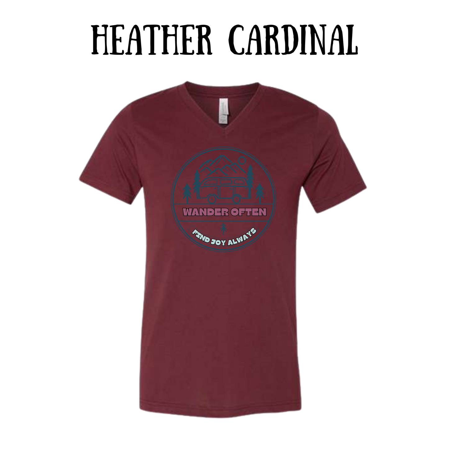 CP - Wander Often - Unisex V-Neck - Assorted Colors