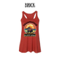 CP - Yellowstone: Fluffy Cows - Women's flowy racerback Tank