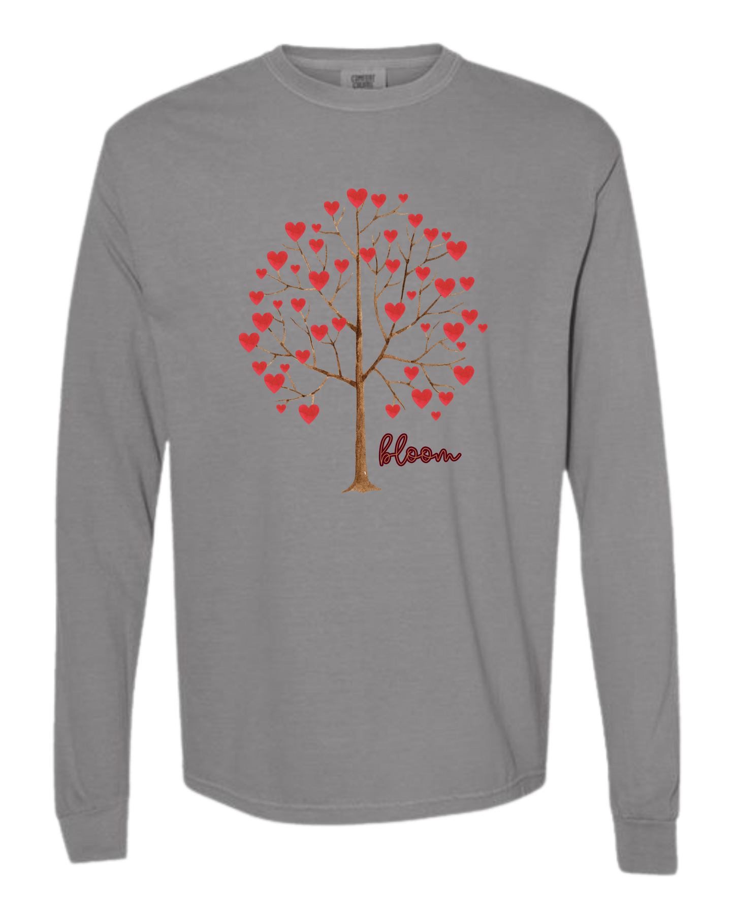 Bloom - Comfort Colors - Heavyweight Long Sleeve Tee - Neutral Colors