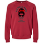 SP - Football Moms Fueled By - Sponge Fleece Raglan Sweatshirt - Assorted Colors