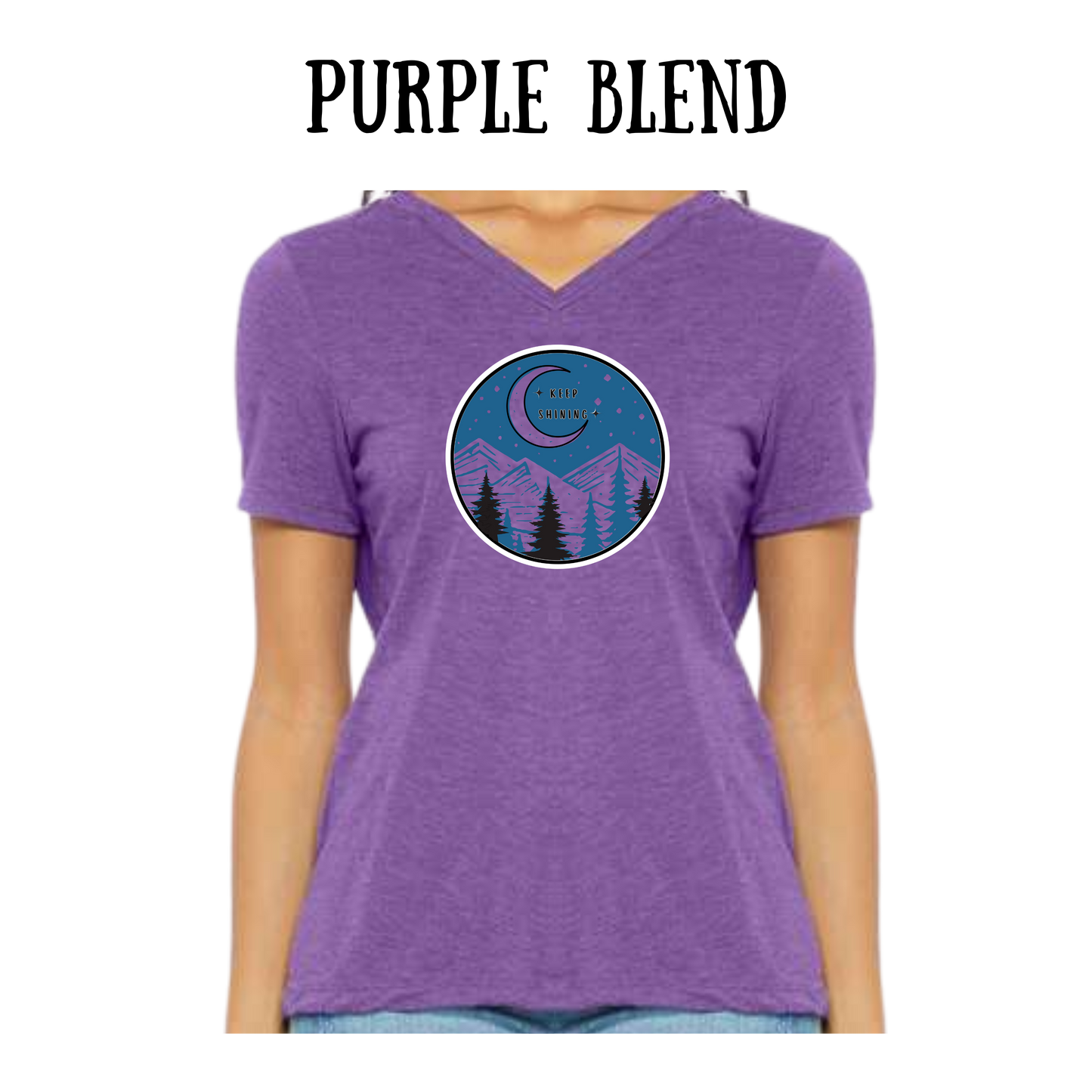 OP - Keep Shining - Women's V-Neck - Assorted Colors