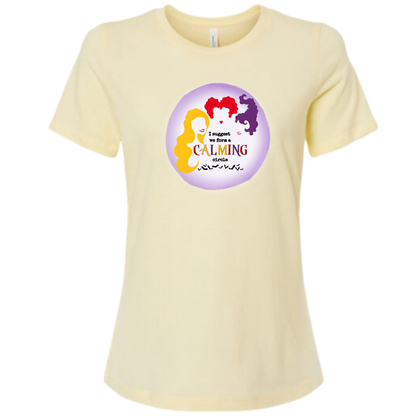 HP - Calming Circle - Women's Relaxed Fit Tee - Neutrals