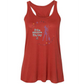 HP - If The Broom Fits - Women's Flowy Racerback Tank