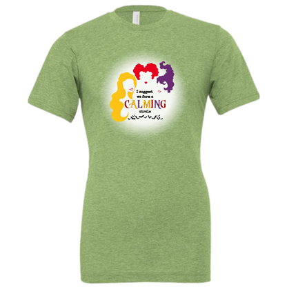 HP - Calming Circle - Unisex Tee - Browns and Greens