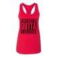 Straight Outta Hormones - Bella+Canvas - Women's Jersey Racerback Tank