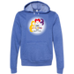 HP - Calming Circle - Sponge Fleece Hoodie - Blues, Purples