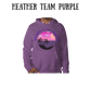 VP - Sunsets & No Regrets - Sponge Fleece Hoodie - Blues, Purples