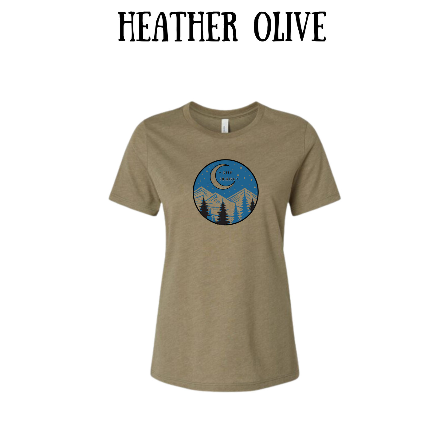 OP - Keep Shining - Women's Relaxed Fit Tee - Assorted Colors