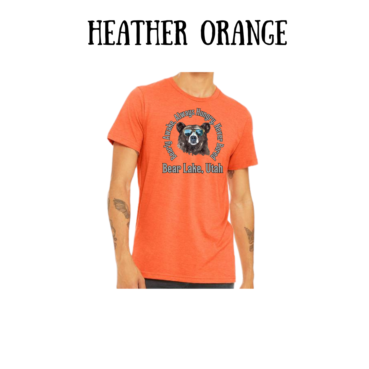 CP - Bear Lake Utah - Unisex Tee - Yellows, Oranges, Reds
