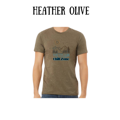 CP - Chill Zone - Unisex Tee - Greens