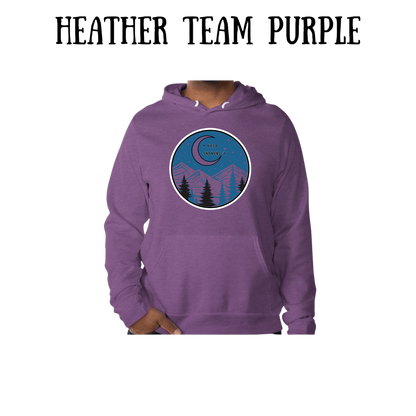 CP - Keep Shining - Sponge Fleece Hoodie - Blues, Purples