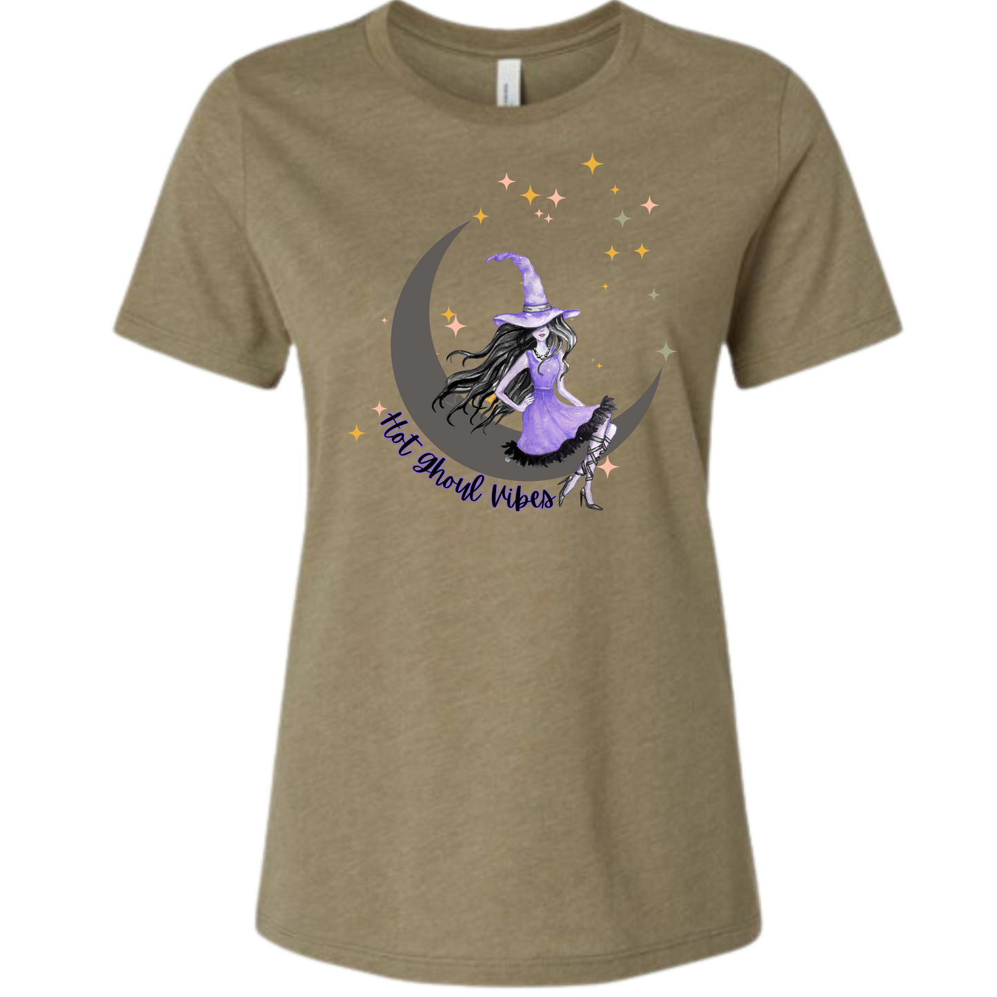 HP - Hot Ghoul Vibes - Women's Relaxed Fit Tee - Assorted Colors