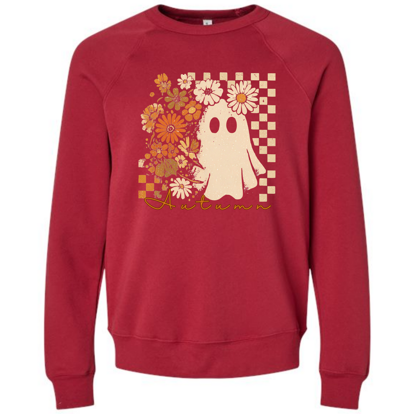 Autumn Ghost - Sponge Fleece Raglan Sweatshirt - Assorted Colors
