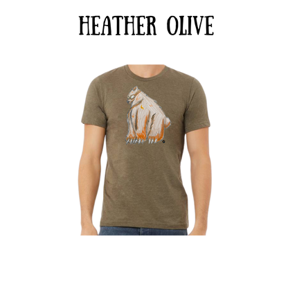 AC - Muscle Bear - Unisex Tee - Greens