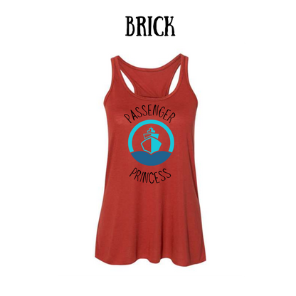VP - Passenger Princess - Women's Flowy Racerback Tank