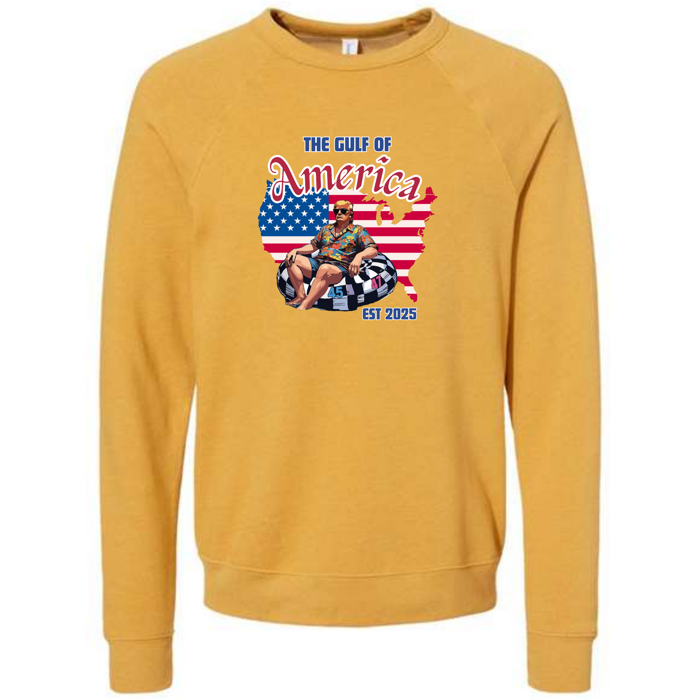 The Gulf of America - Sponge Fleece Raglan Sweatshirt - Assorted Colors