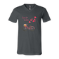 Love is in the Air - Bella+Canvas - Unisex V-Neck - Neutral Colors