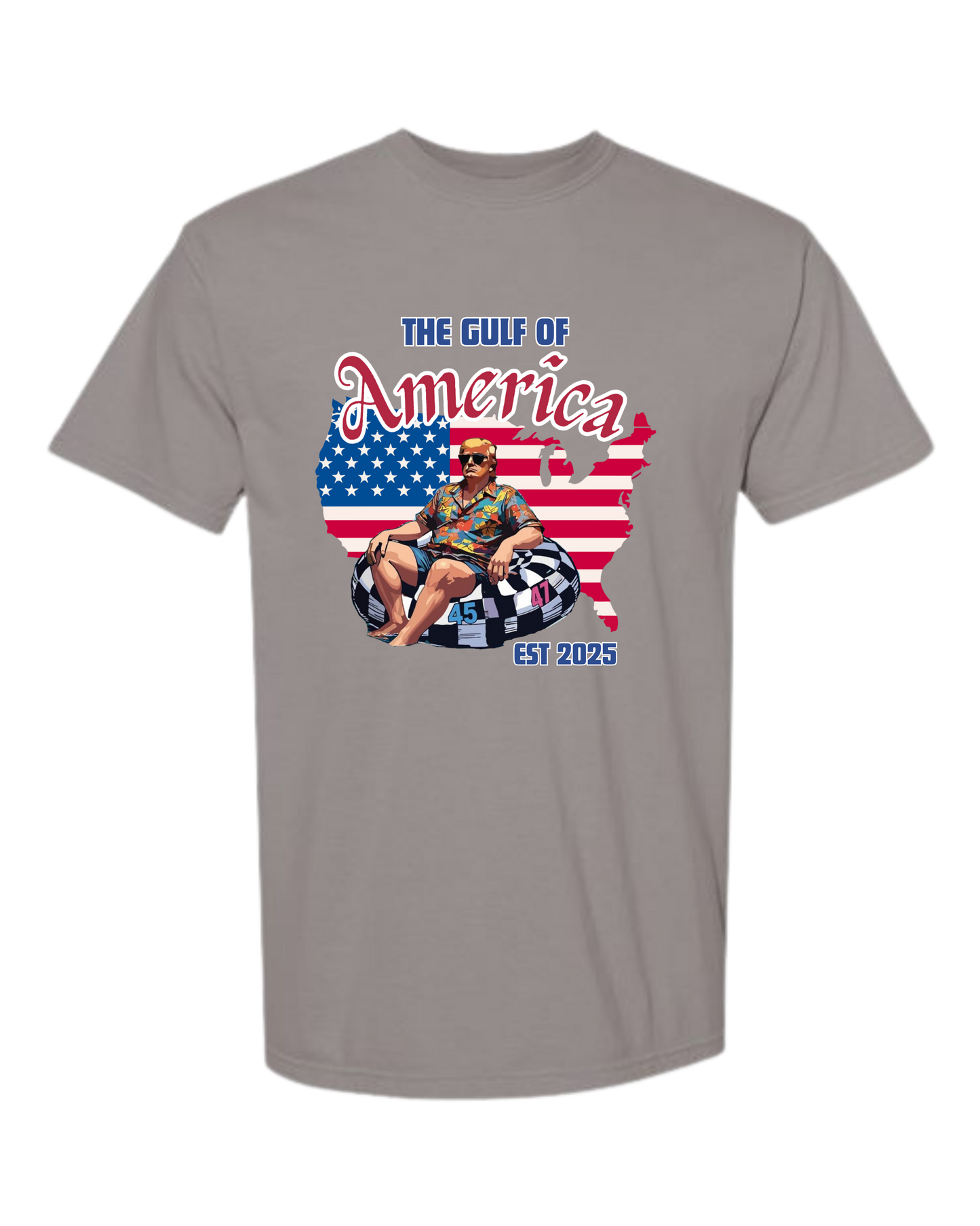 The Gulf of America - Comfort Colors - Heavyweight Unisex Tee - Neutral Colors