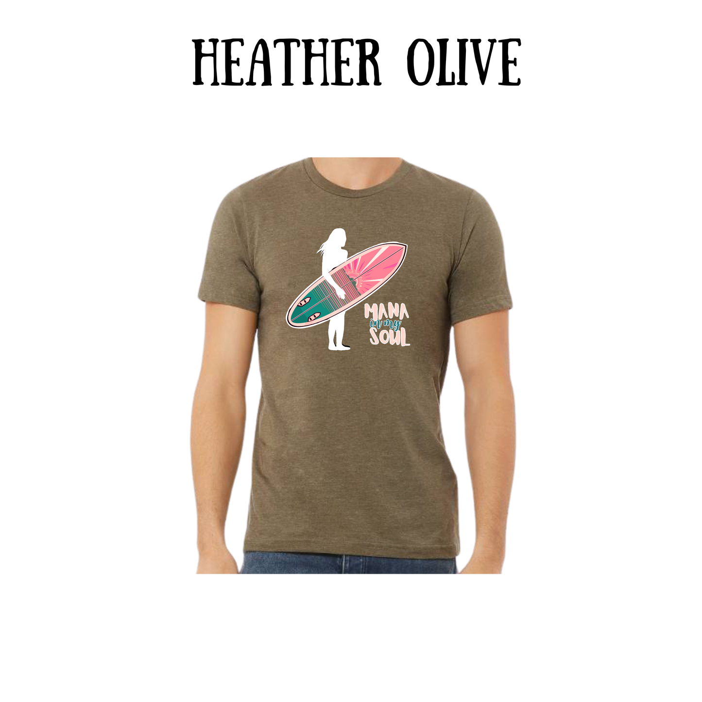 VP - Mana in My Soul - unisex Tee - Greens