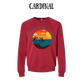 VP - Sunsets & No Regrets - Sponge Fleece Raglan Sweatshirt - Assorted Colors