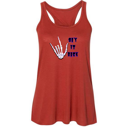 HP - I Love You, Say It Back - Women's Flowy Racerback Tank