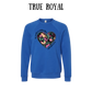 The World is a Better Place With YOU in it - Sponge Fleece Raglan Sweatshirt - Blues, Purples