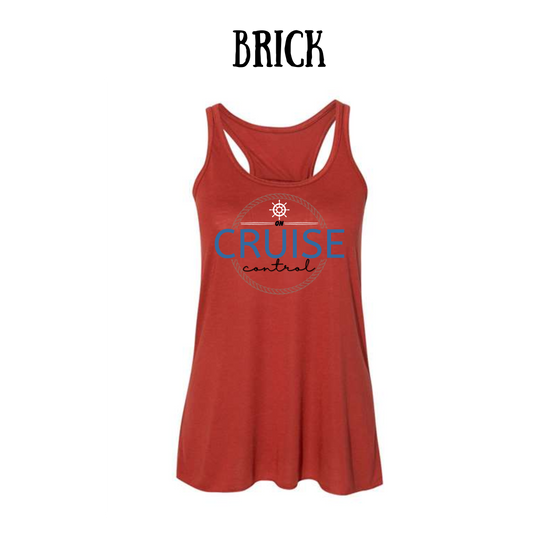 VP - On Cruise Control - Women's Flowy Racerback Tank
