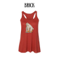 AC - Muscle Bear - Women's Flowy Racerback Tank