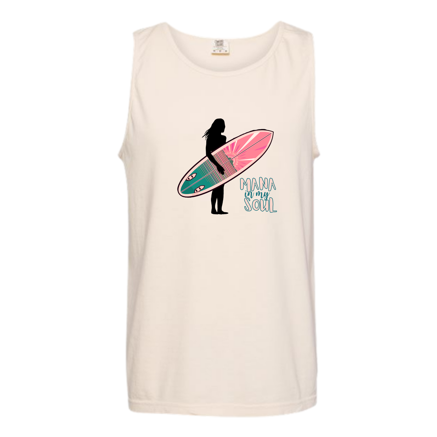 Mana in My Soul - Comfort Colors - Unisex Tank - Neutral Colors & Blues