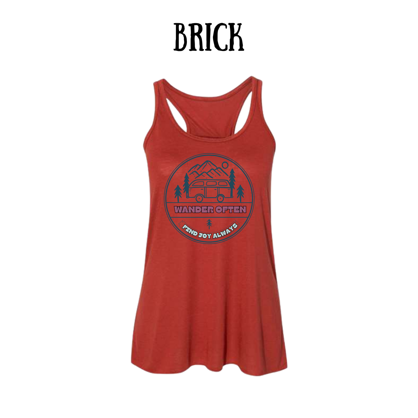 CP - Wander Often - Women's Flowy Racerback Tank