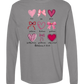 Galatians 5 - Valentines - Comfort Colors - Heavyweight Long Sleeve Tee - Neutral Colors