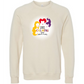HP - Calming Circle - Sponge Fleece Raglan Sweatshirt - Greens, Neutrals