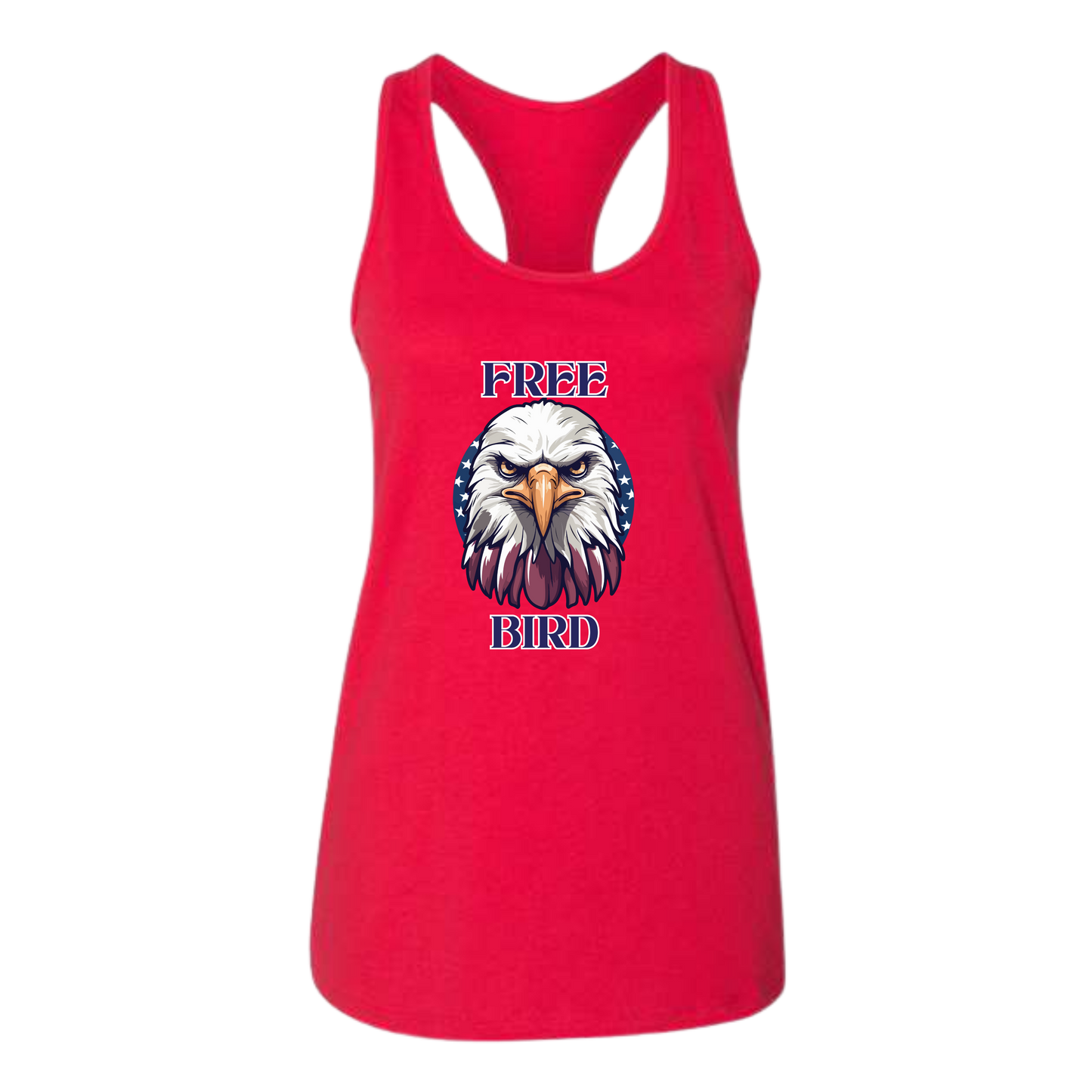 Free Bird - Bella+Canvas - Women's Jersey Racerback Tank