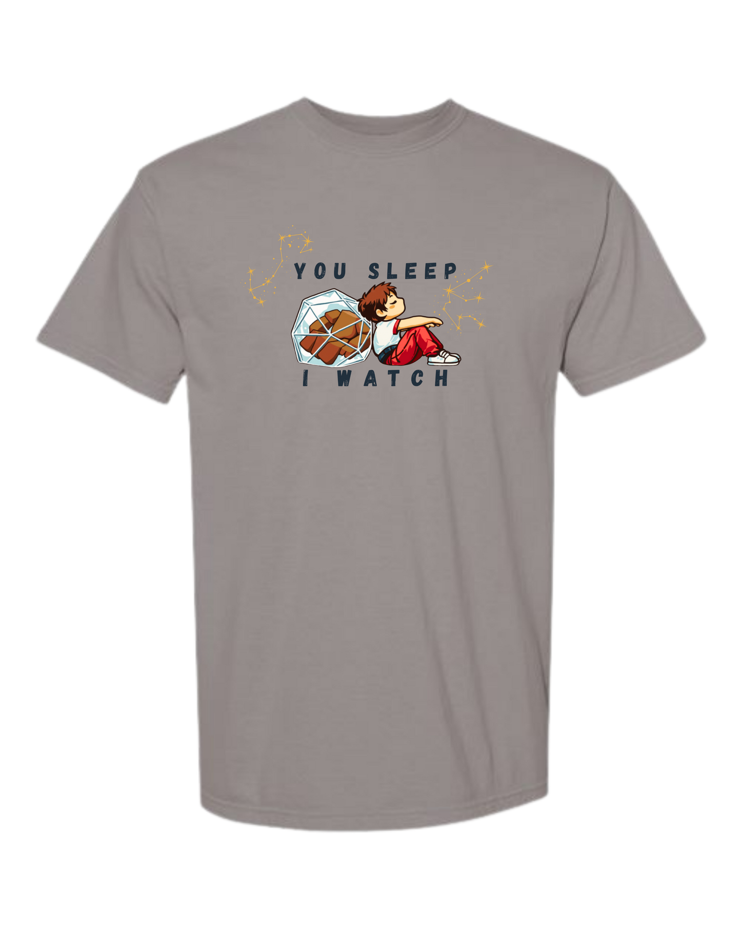 You Sleep I Watch - Comfort Colors - Heavyweight Unisex Tee - Neutrals