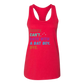 Sorry. Can't. Date With A Bat Boy. Bye. - Bella+Canvas - Women's Jersey Racerback Tank