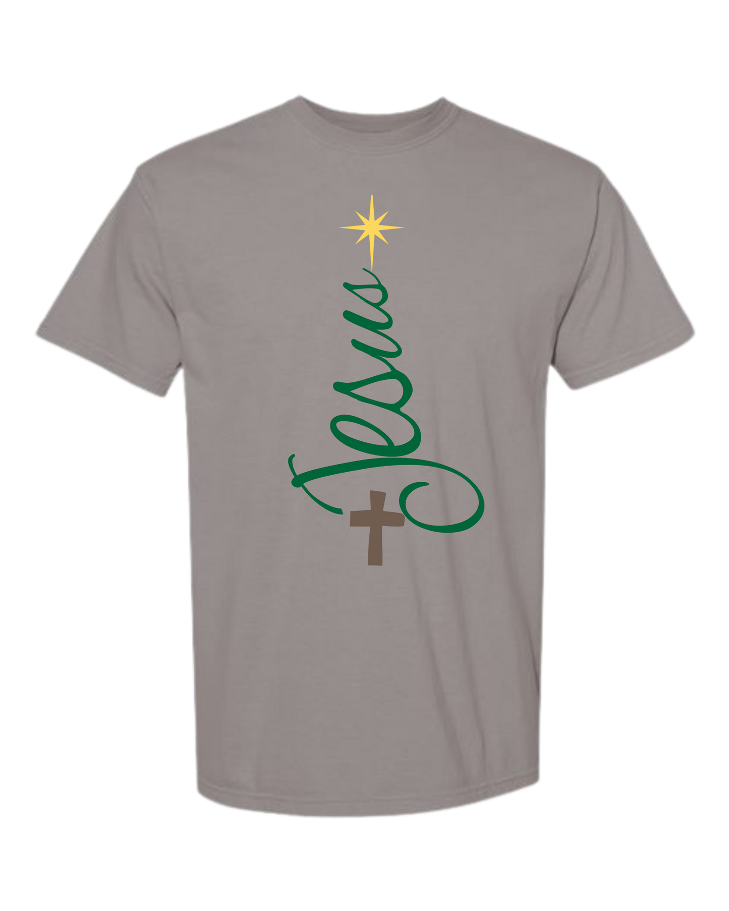 Jesus Tree - Comfort Colors - Heavyweight Unisex Tee - Neutrals
