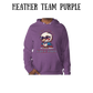 PP - Lovin' Life As A Free Bird - Sponge Fleece Hoodie - Blues, Purples