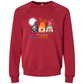 Happy Hallothanksmas Gnomes - Sponge Fleece Raglan Sweatshirt - Assorted Colors