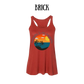 VP - Sunsets & No Regrets - Women's Flowy Racerback Tank