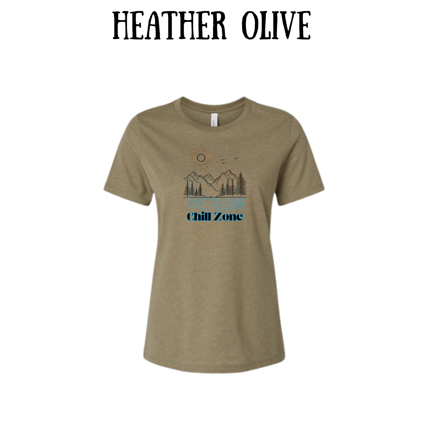 CP - Chill Zone - Women's Relaxed Fit Tee - Assorted Colors