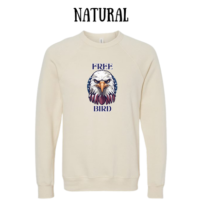 PP - Free Bird - Sponge Fleece Raglan Sweatshirt - Greens, Neutrals