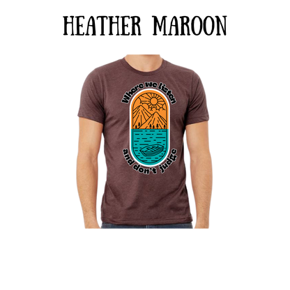 CP - Where We Listen and Don't Judge - Unisex Tee - Pinks, Purples, Neutrals