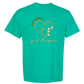 Not Perfect Just Forgiven - Comfort Colors - Heavyweight Unisex Tee - Greens