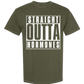 Straight Outta Hormones - Comfort Colors - Heavyweight Unisex Tee - Greens