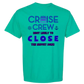 Cruise Crew Most Likely to Close the Buffet Down - Comfort Colors - Heavyweight Unisex Tee - Greens