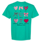 Galatians 5 - Valentines - Comfort Colors - Heavyweight Unisex Tee - Greens