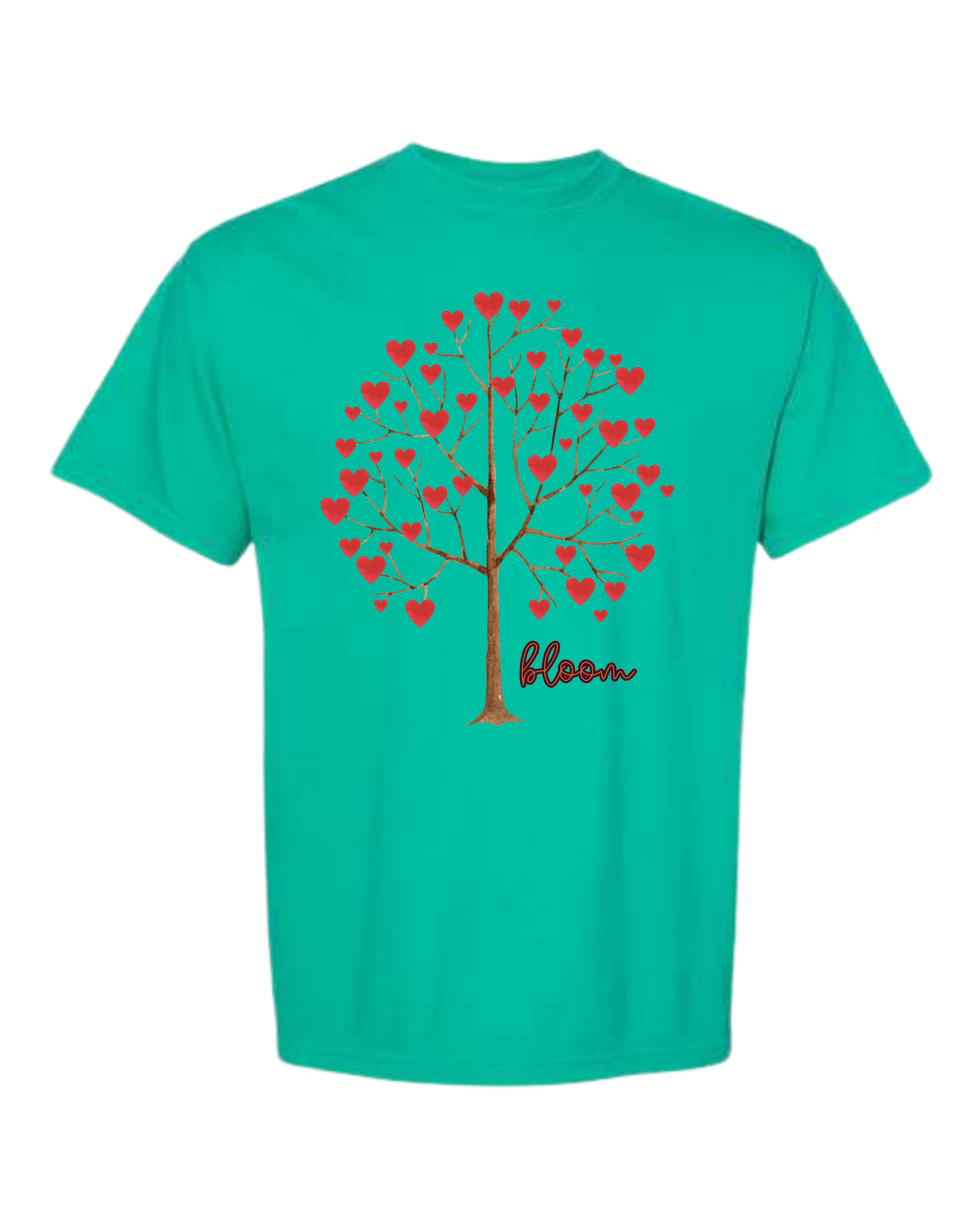 Bloom - Comfort Colors - Heavyweight Unisex Tee - Greens