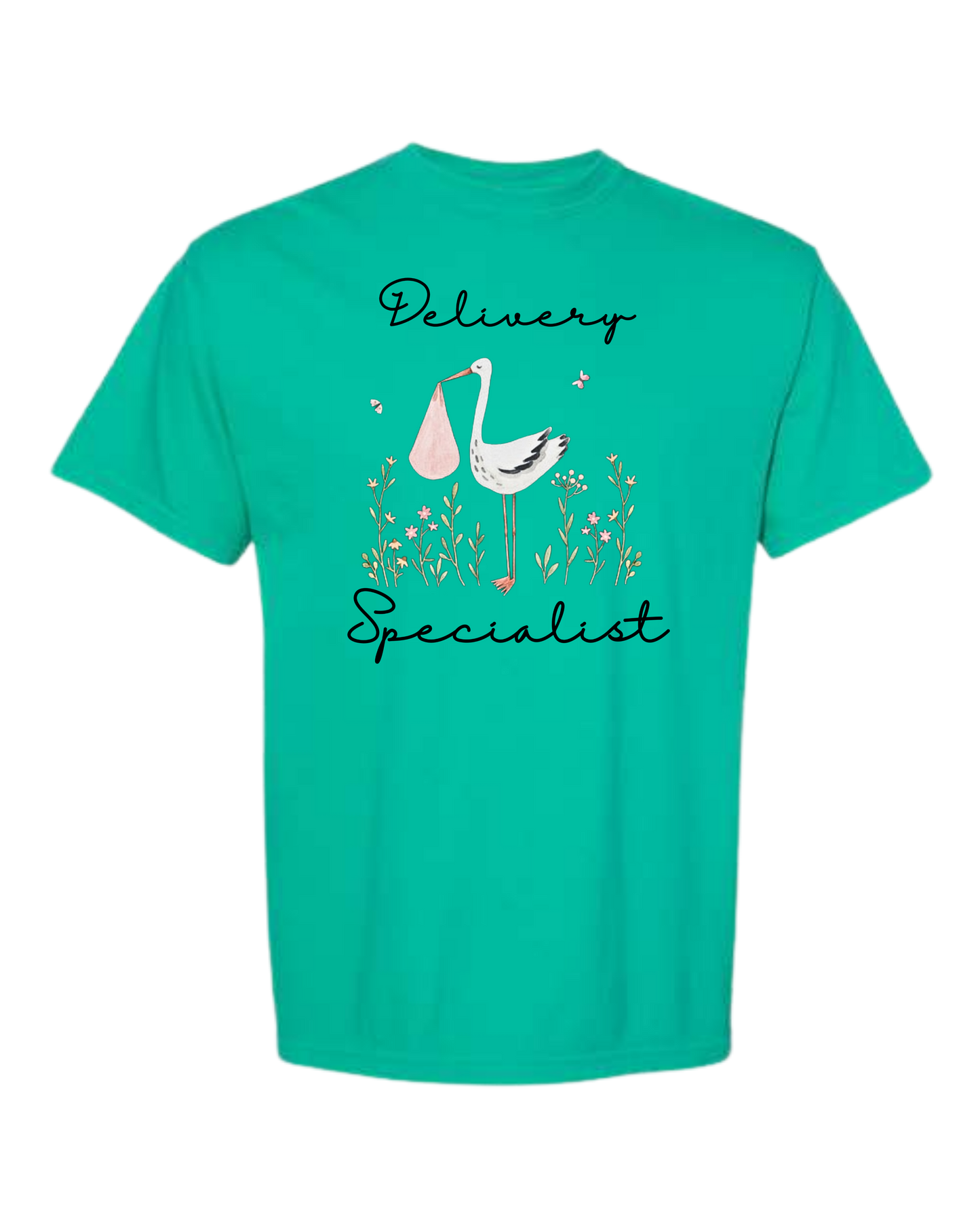 Delivery Specialist - Comfort Colors - Heavyweight Unisex Tee - Greens