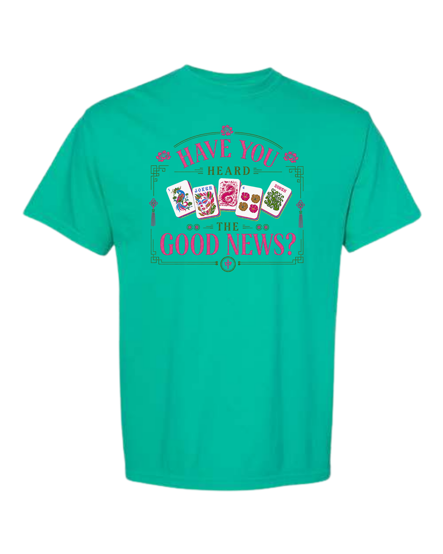 Have You Heard the Good News? - Comfort Colors - Heavyweight Unisex Tee - Greens